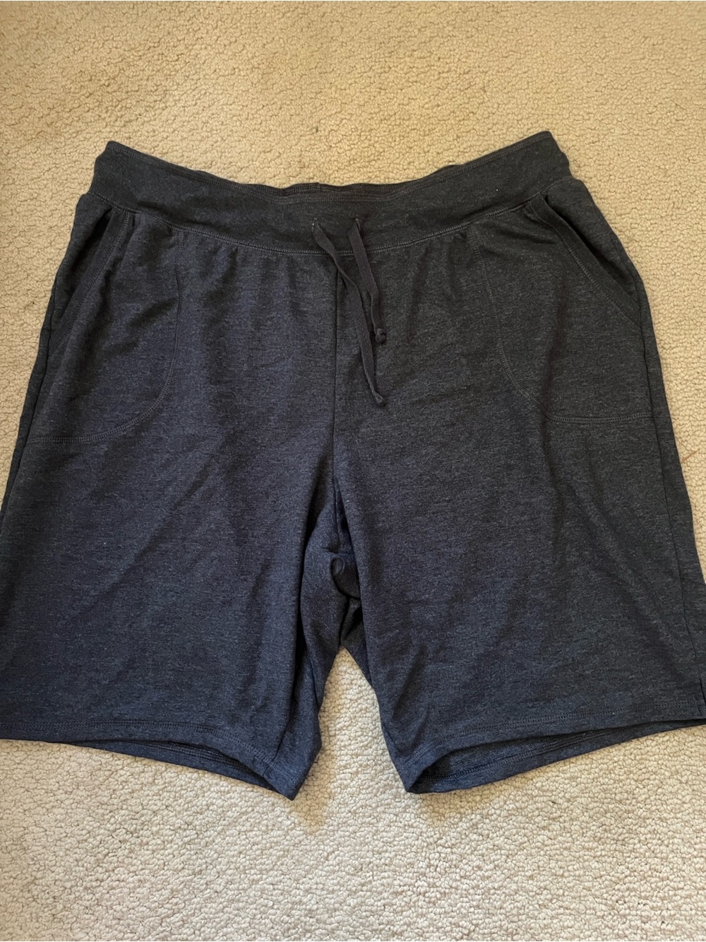 Just My Size women’s Drawstring Shorts in Charcoal Gray